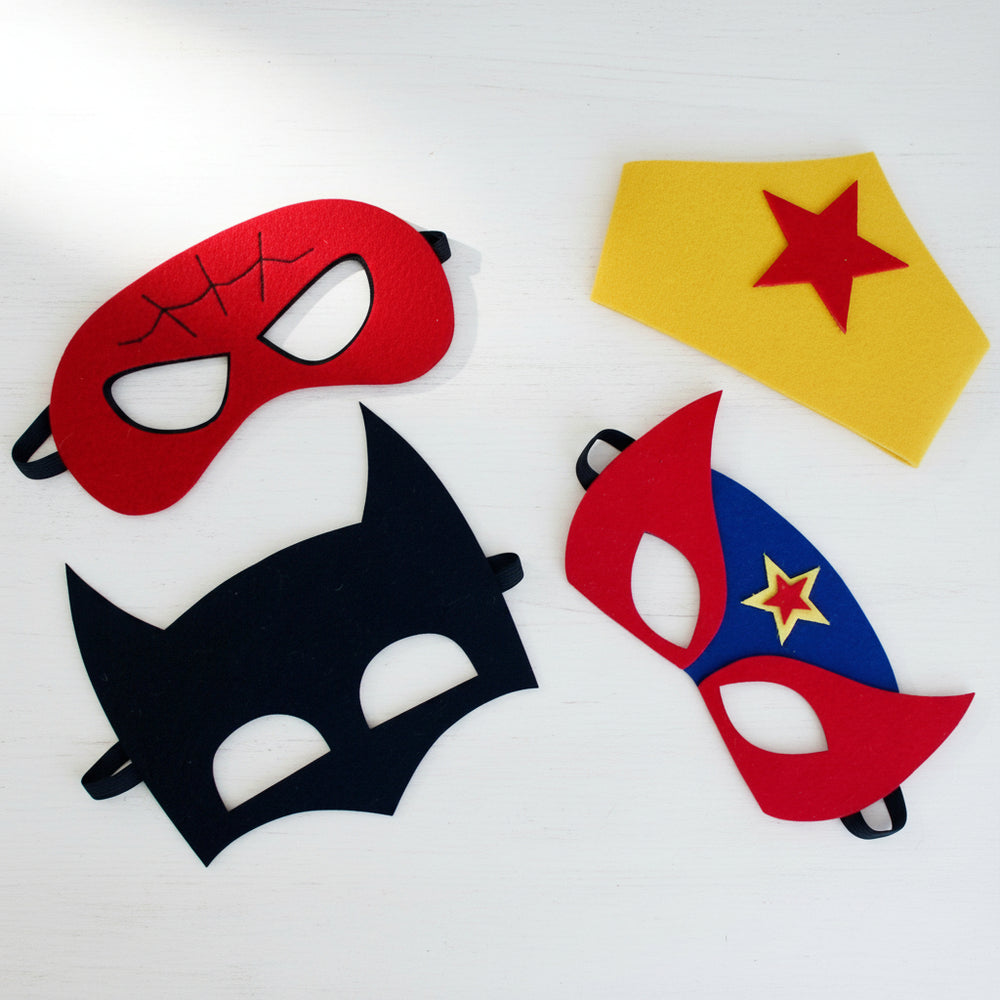 Superheroes masks - Pooka Party