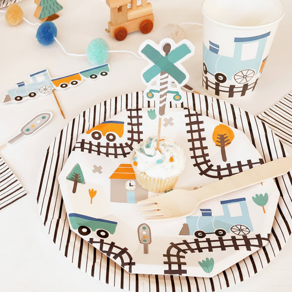 Colorful Pompom Garland - Pooka Party