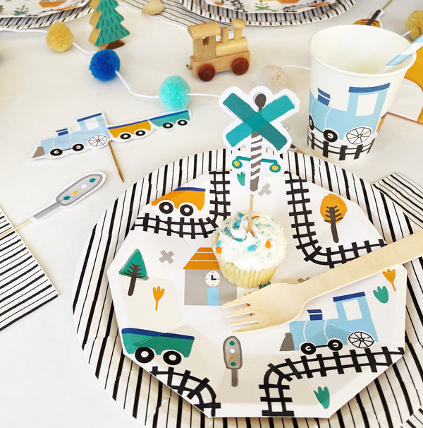 Steam Train Party Decor - Pooka Party
